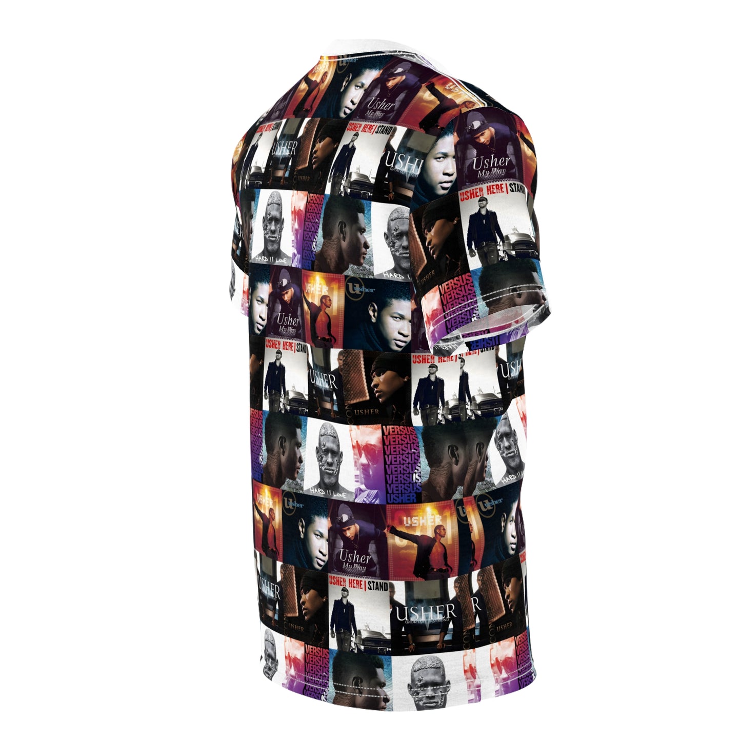 Usher Album Cover Art Mosaic Unisex Cut & Sew Tee