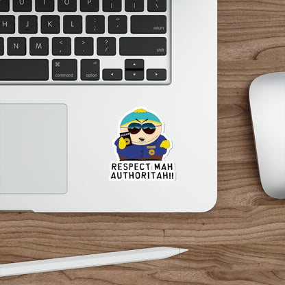 South Park Cartman Respect Mah Autheritah! Die-Cut Stickers