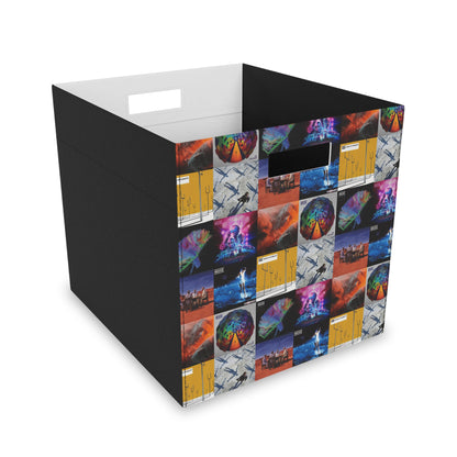 Muse Album Cover Collage Felt Storage Box