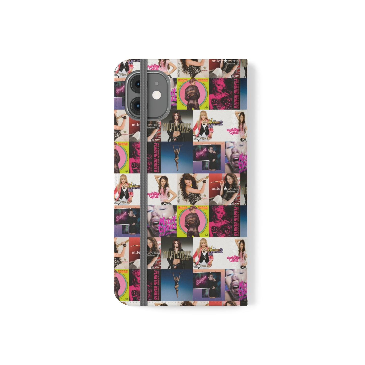 Miley Cyrus Album Cover Collage Phone Flip Case