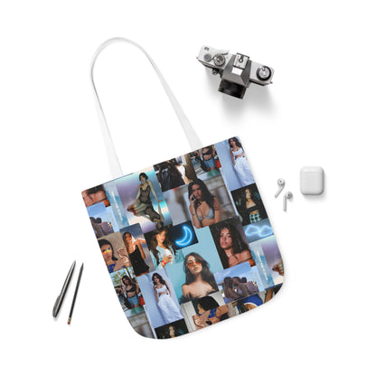 Madison Beer Mind In The Clouds Collage Polyester Canvas Tote Bag