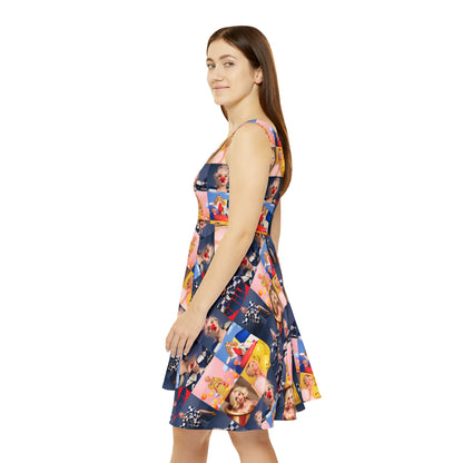 Katy Perry Smile Mosaic Women's Skater Dress