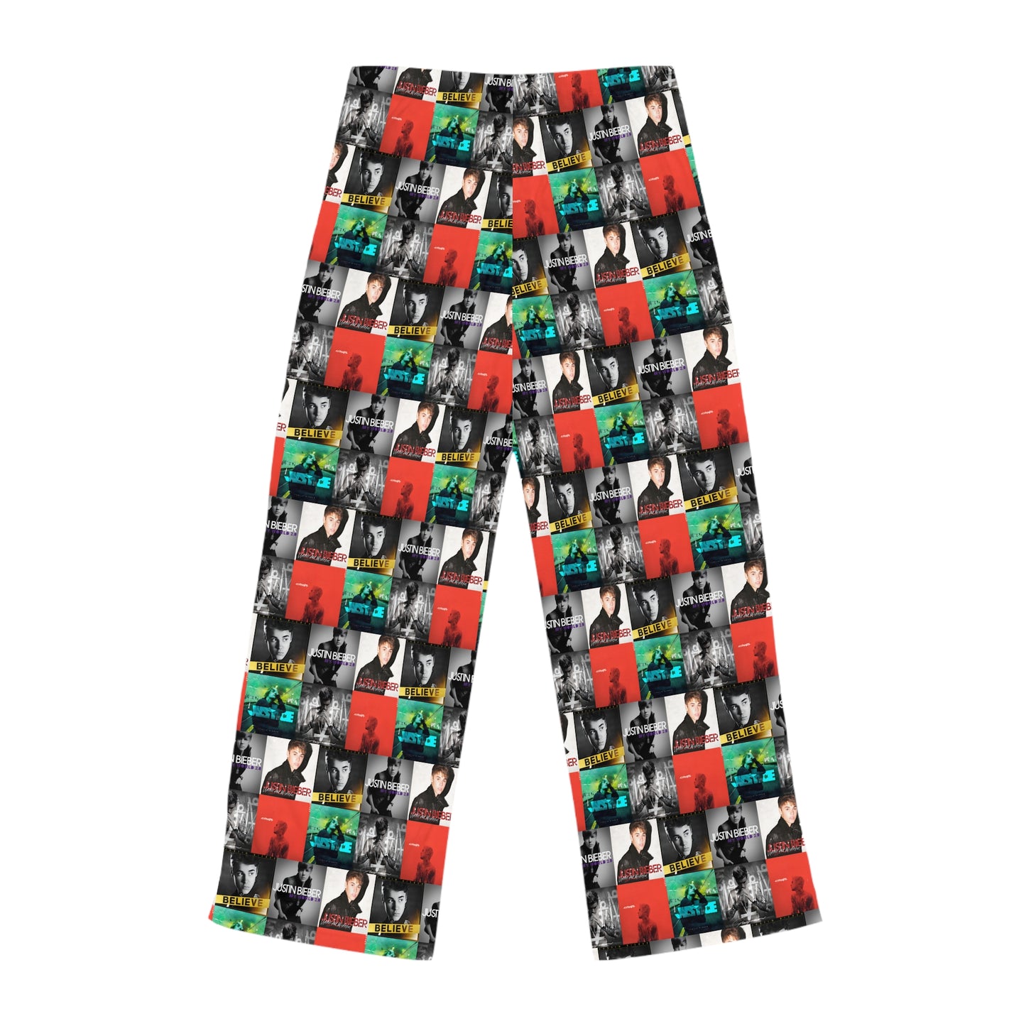 Justin Bieber Album Cover Collage Women's Pajama Pants