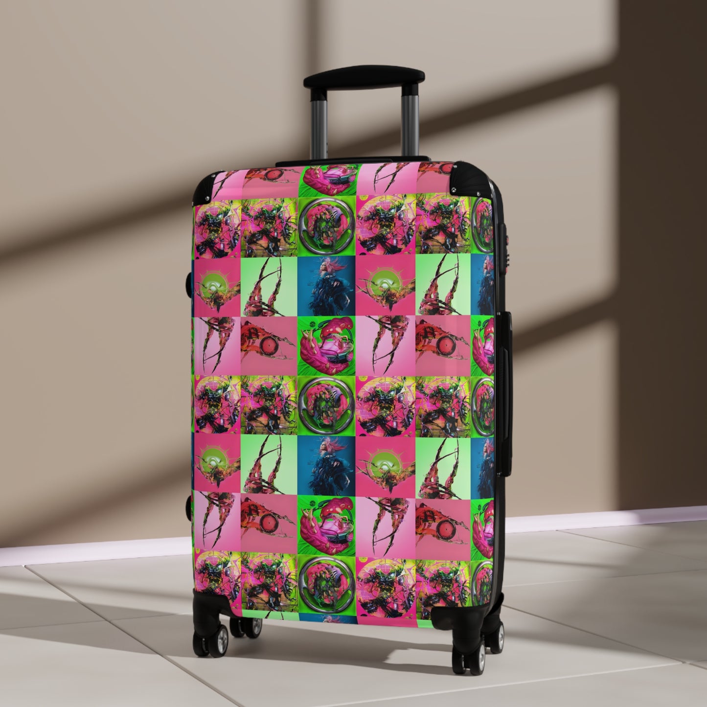 Lady Gaga Dawn of Chromatica Mosaic Suitcase