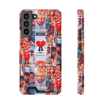 Bad Bunny Un Verano Sin Ti Photo Collage Phone Case With Card Holder