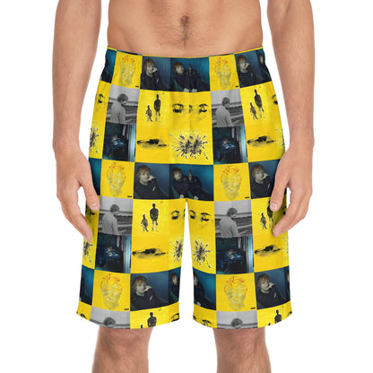 Ed Sheeran Subtract Mosaic Men's Board Shorts