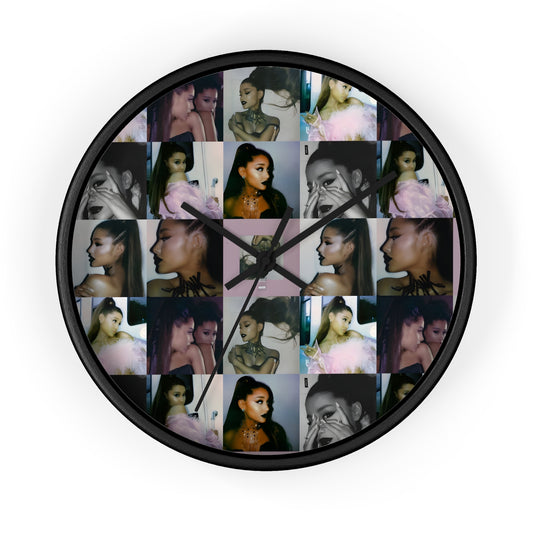 Ariana Grande Thank U Next Mosaic Wall Clock