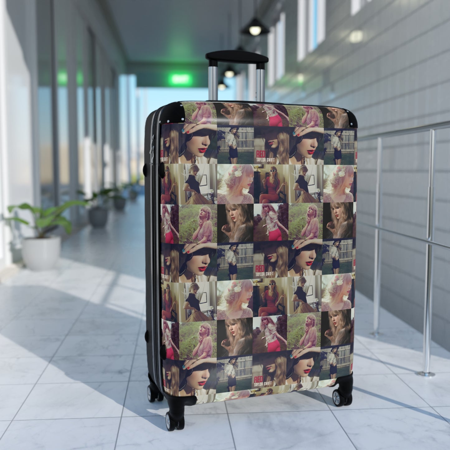 Taylor Swift Red Mosaic Suitcase