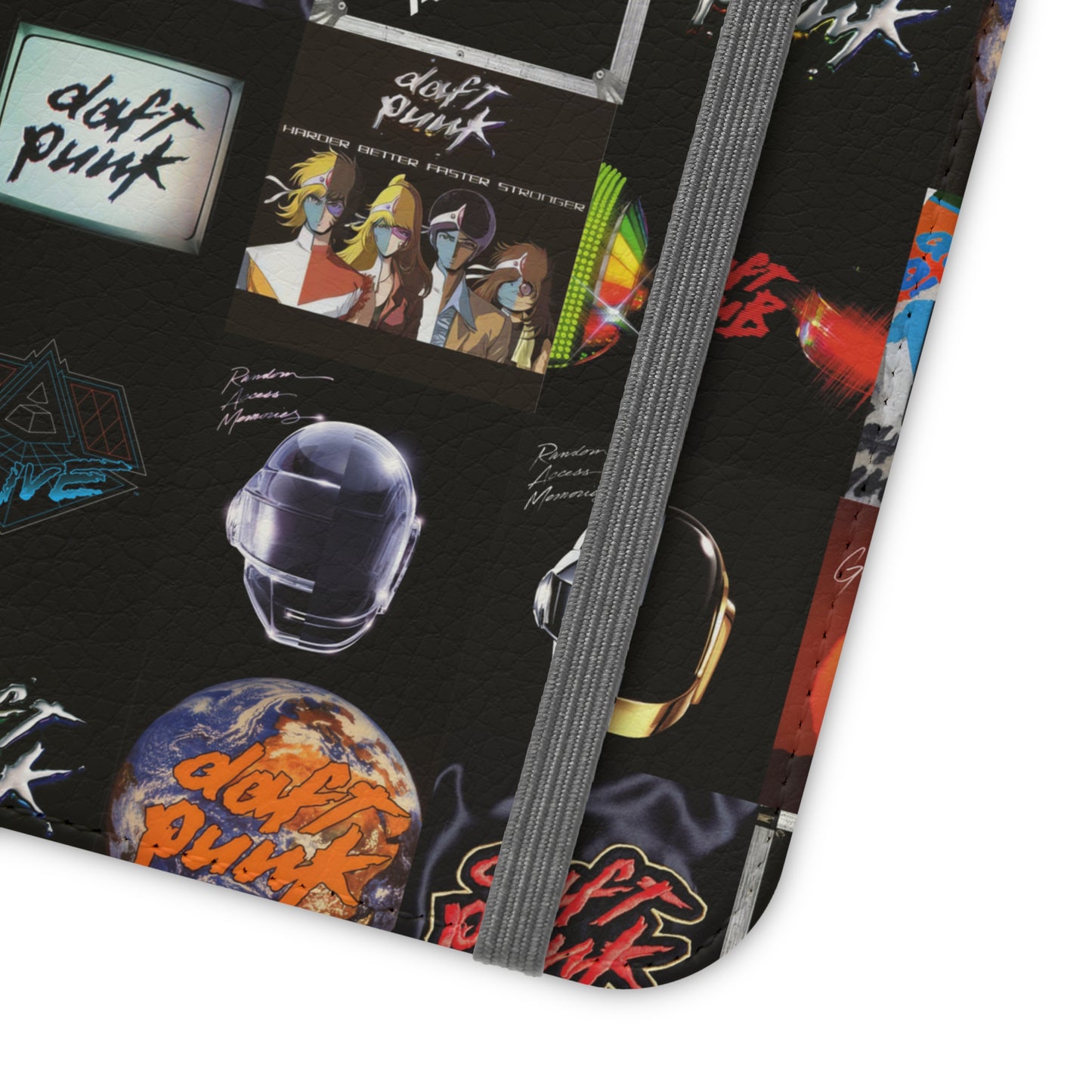 Daft Punk Album Cover Art Collage Phone Flip Case