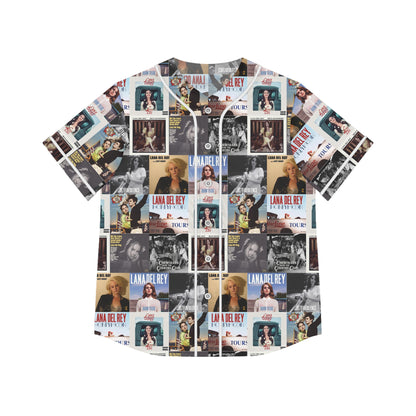 Lana Del Rey Album Cover Collage Women's Baseball Jersey