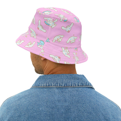 Cinnamoroll Playing Around Pattern Bucket Hat