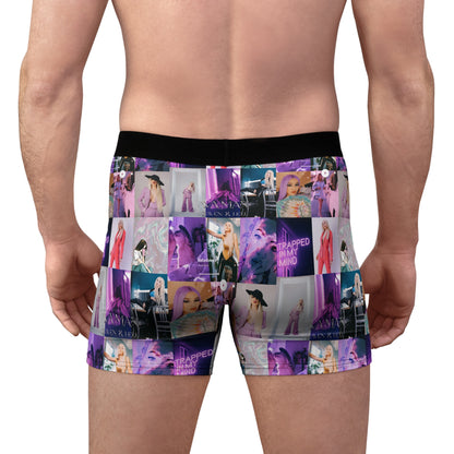 Ava Max Belladonna Photo Collage Men's Boxer Briefs