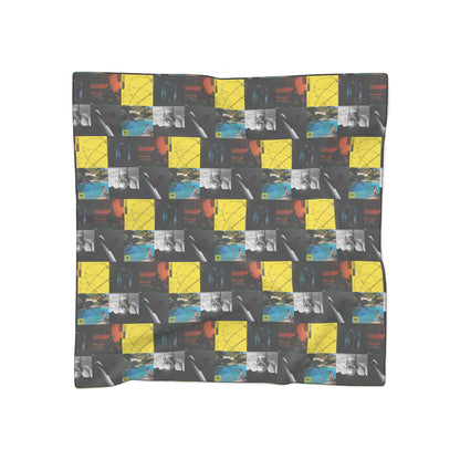 Post Malone Album Art Collage Polyester Scarf