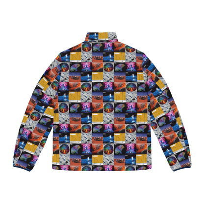 Muse Album Cover Collage Men's Puffer Jacket