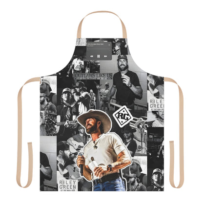 Riley Green Outlaws Like Us Collage Apron