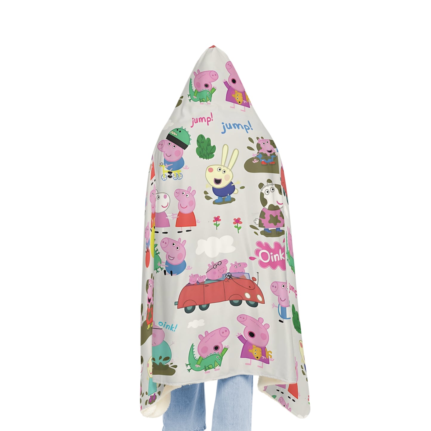 Peppa Pig Oink Oink Collage Snuggle Blanket