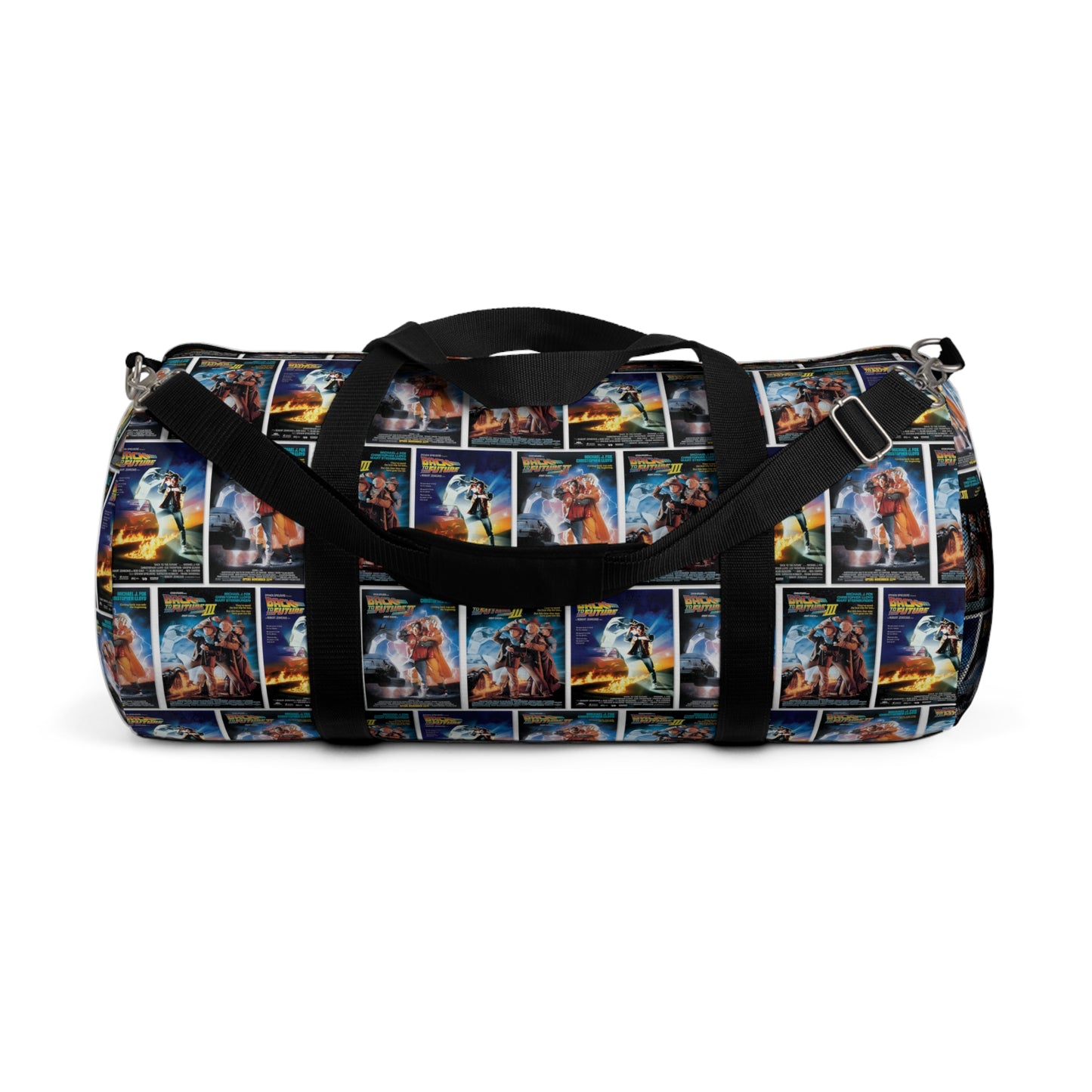 Back To The Future Movie Posters Collage Duffel Bag