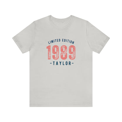 Taylor Swift 1989 Limited Edition Unisex Jersey Short Sleeve Tee Shirt