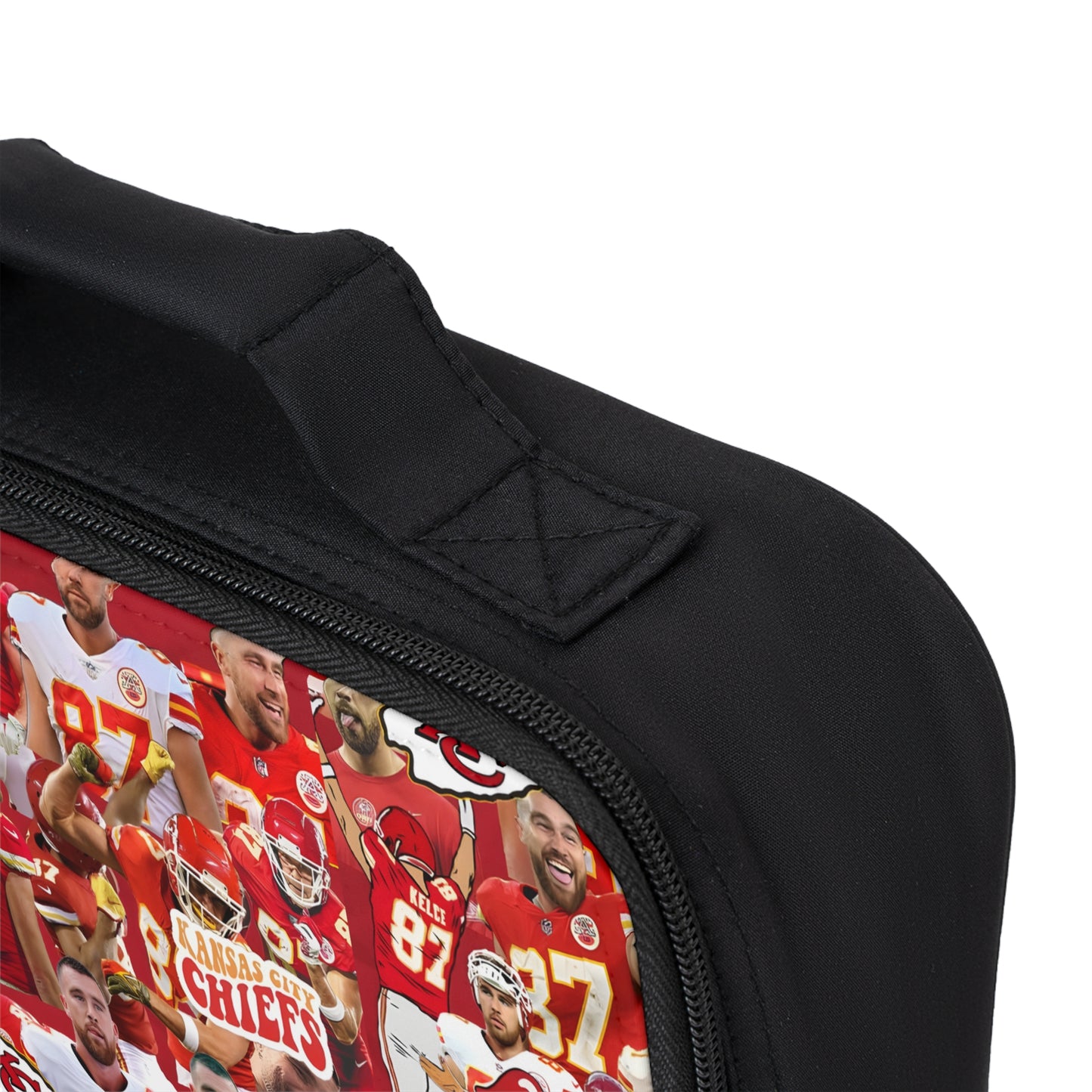 Travis Kelce Chiefs Red Collage Lunch Bag