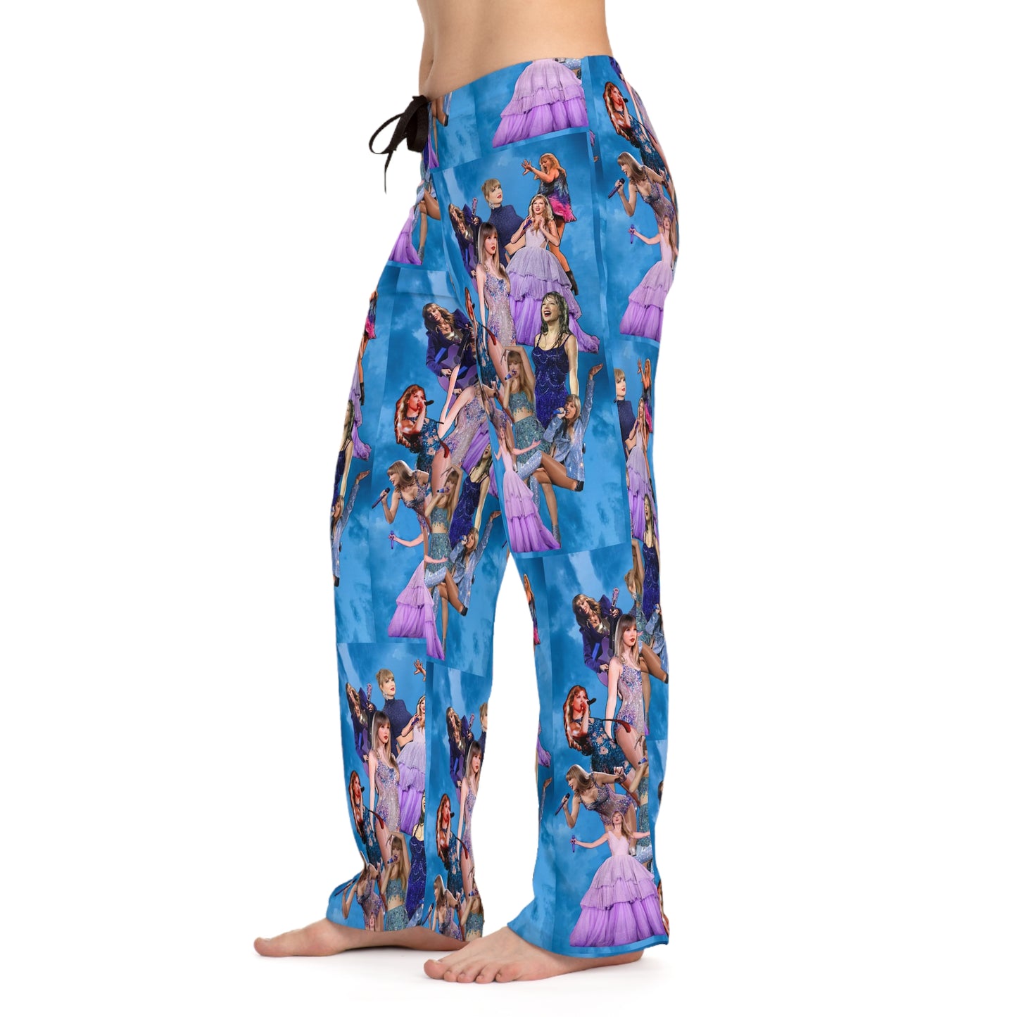 Taylor Swift Blue Skies Collage Women's Pajama Pants