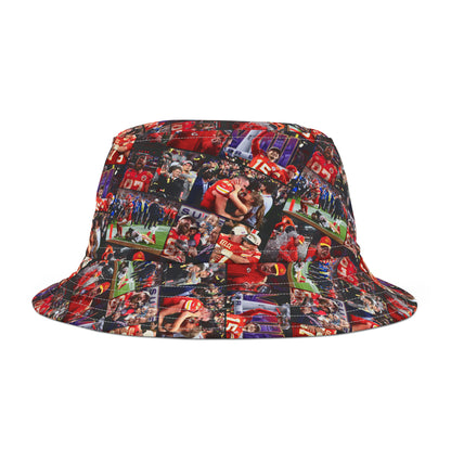 Kansas City Chiefs Superbowl LVIII Championship Victory Collage Bucket Hat