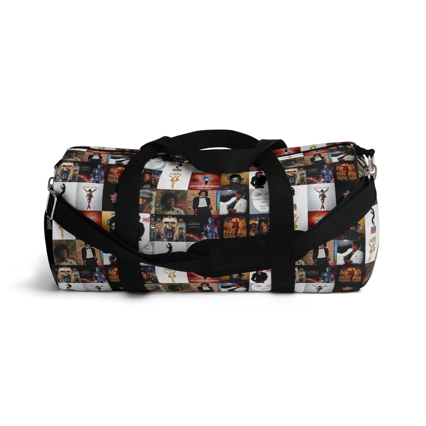 Michael Jackson Album Cover Collage Duffel Bag