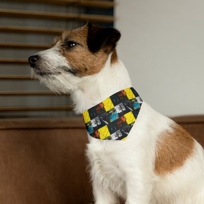 Post Malone Album Art Collage Pet Bandana Collar