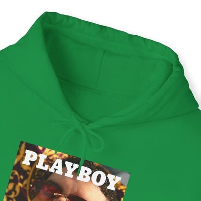 Bad Bunny Playboy Cover Unisex Heavy Blend Hooded Sweatshirt