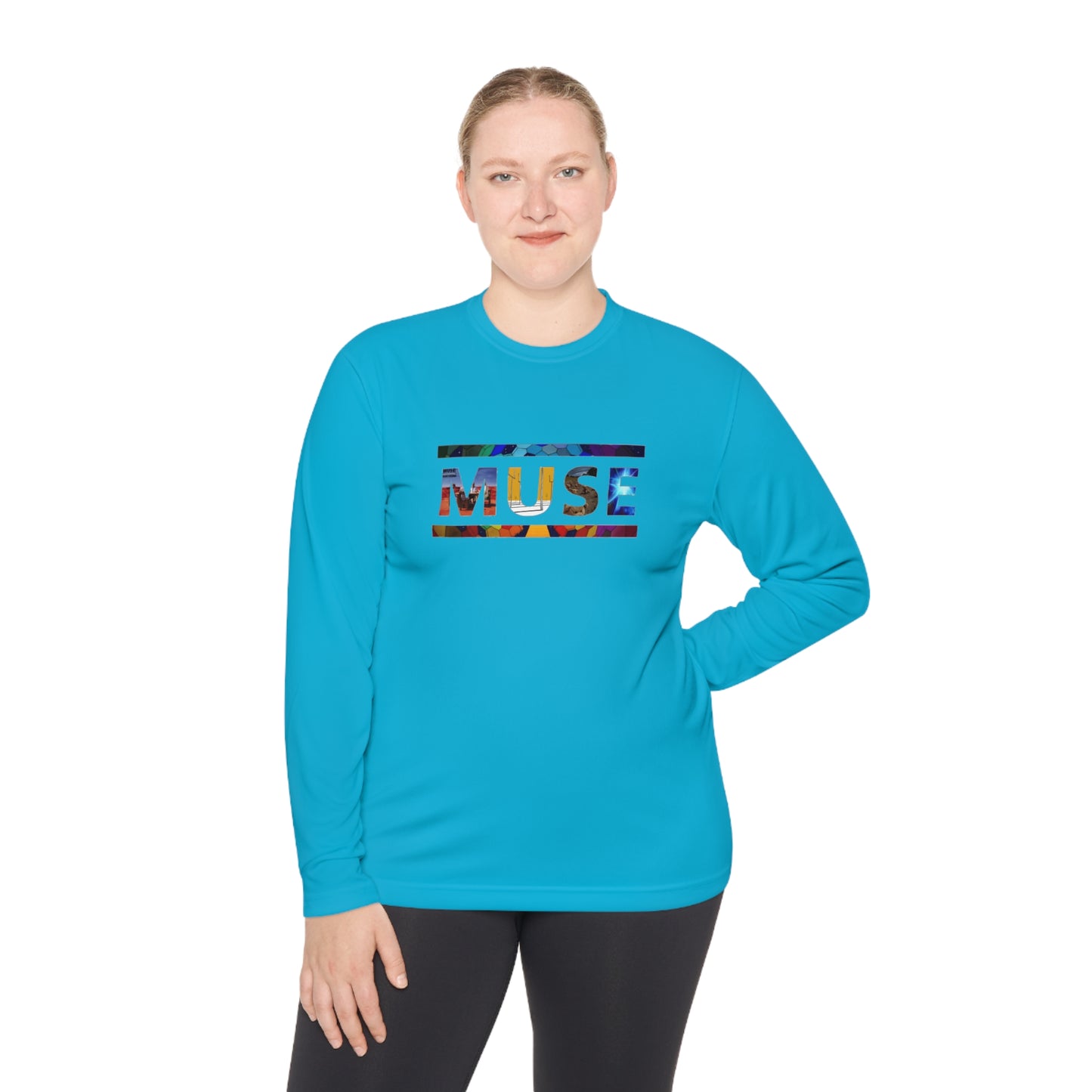 Muse Album Art Letters Unisex Lightweight Long Sleeve Tee