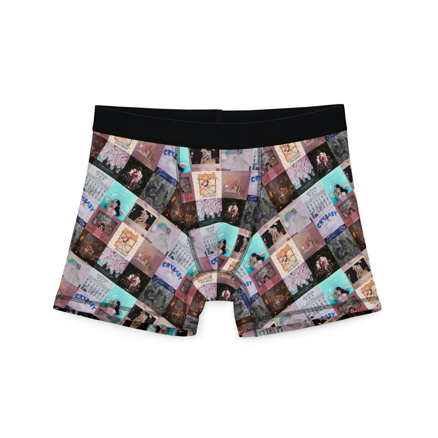 Melanie Martinez Album Art Collage Men's Boxers