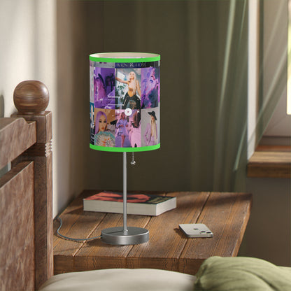 Ava Max Belladonna Photo Collage Lamp on a Stand