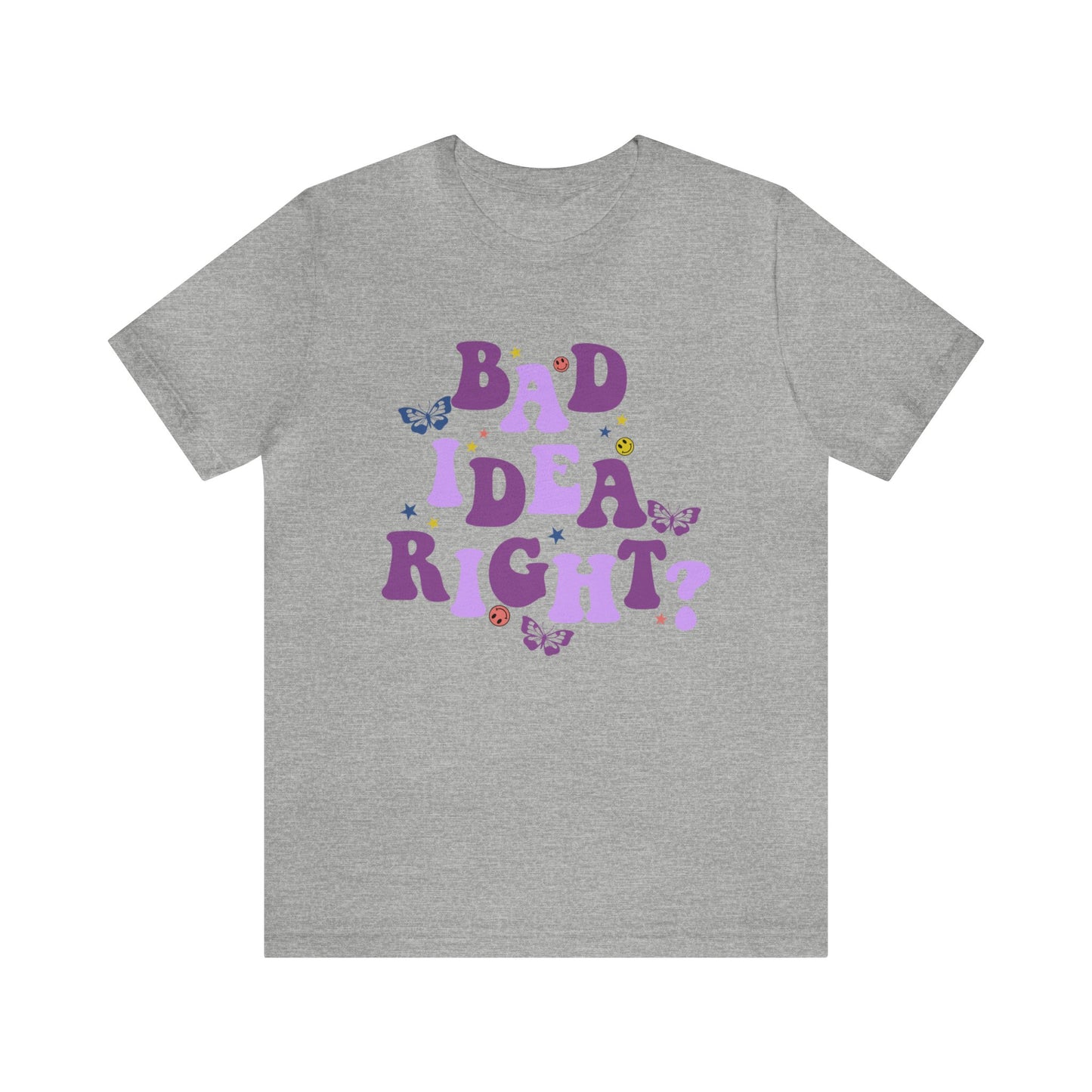 Olivia Rodrigo Bad Idea Right? Unisex Jersey Short Sleeve Tee Shirt