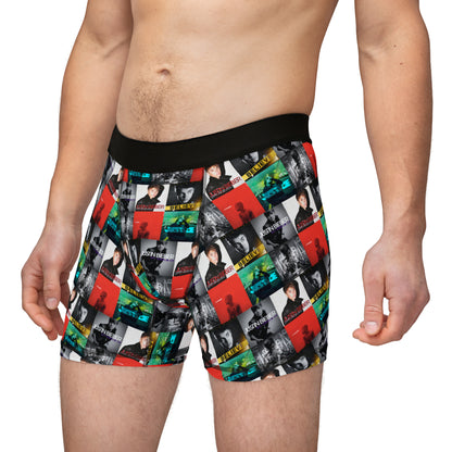 Justin Bieber Album Cover Collage Men's Boxers