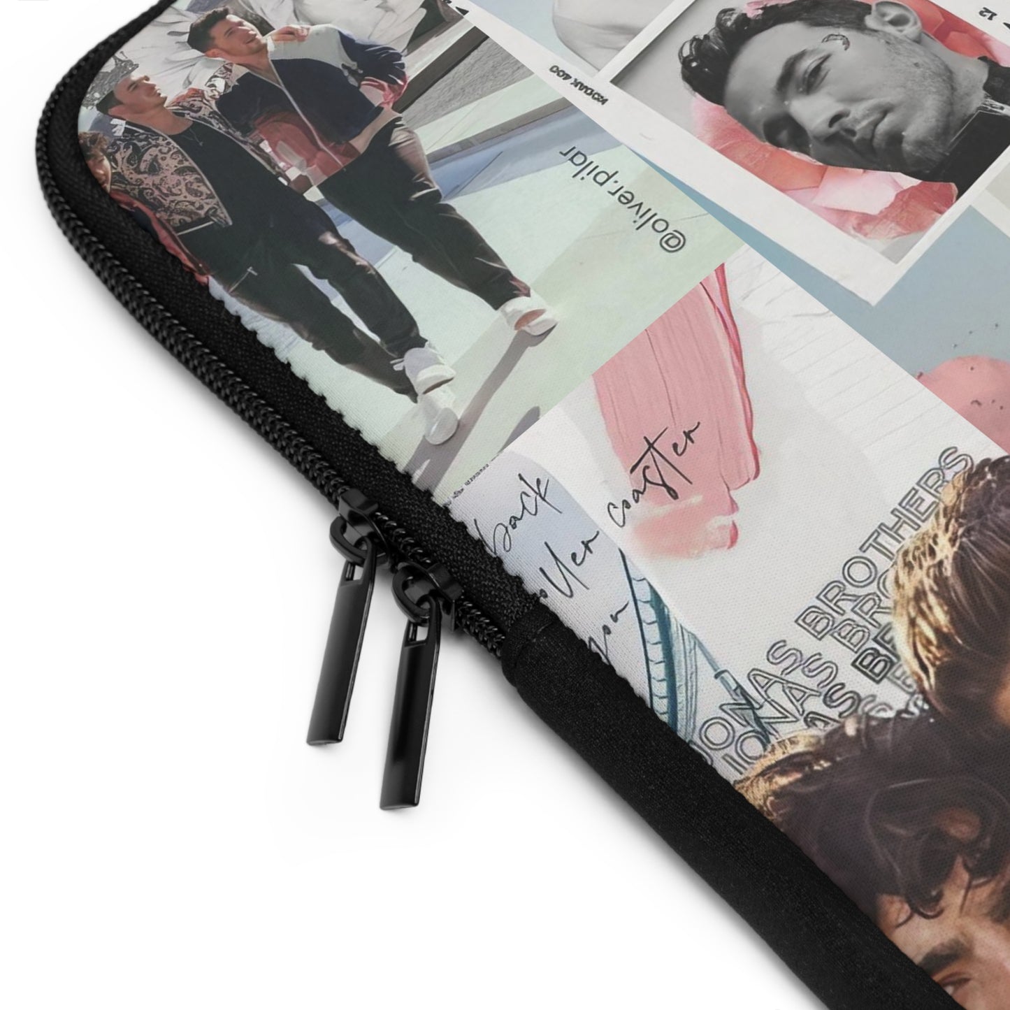 Jonas Brothers Happiness Begins Collage Laptop Sleeve