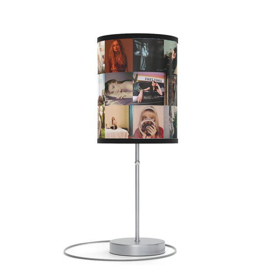 Sabrina Carpenter Album Cover Collage Lamp on a Stand