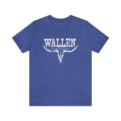 Morgan Wallen White Logo Unisex Jersey Short Sleeve Tee Shirt