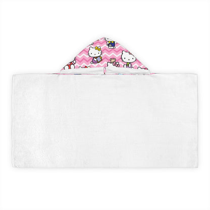 Hello Kitty Playtime Collage Youth Hooded Towel