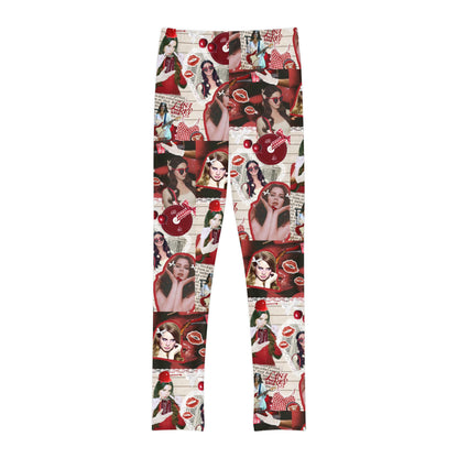 Lana Del Rey Cherry Coke Collage Youth Leggings