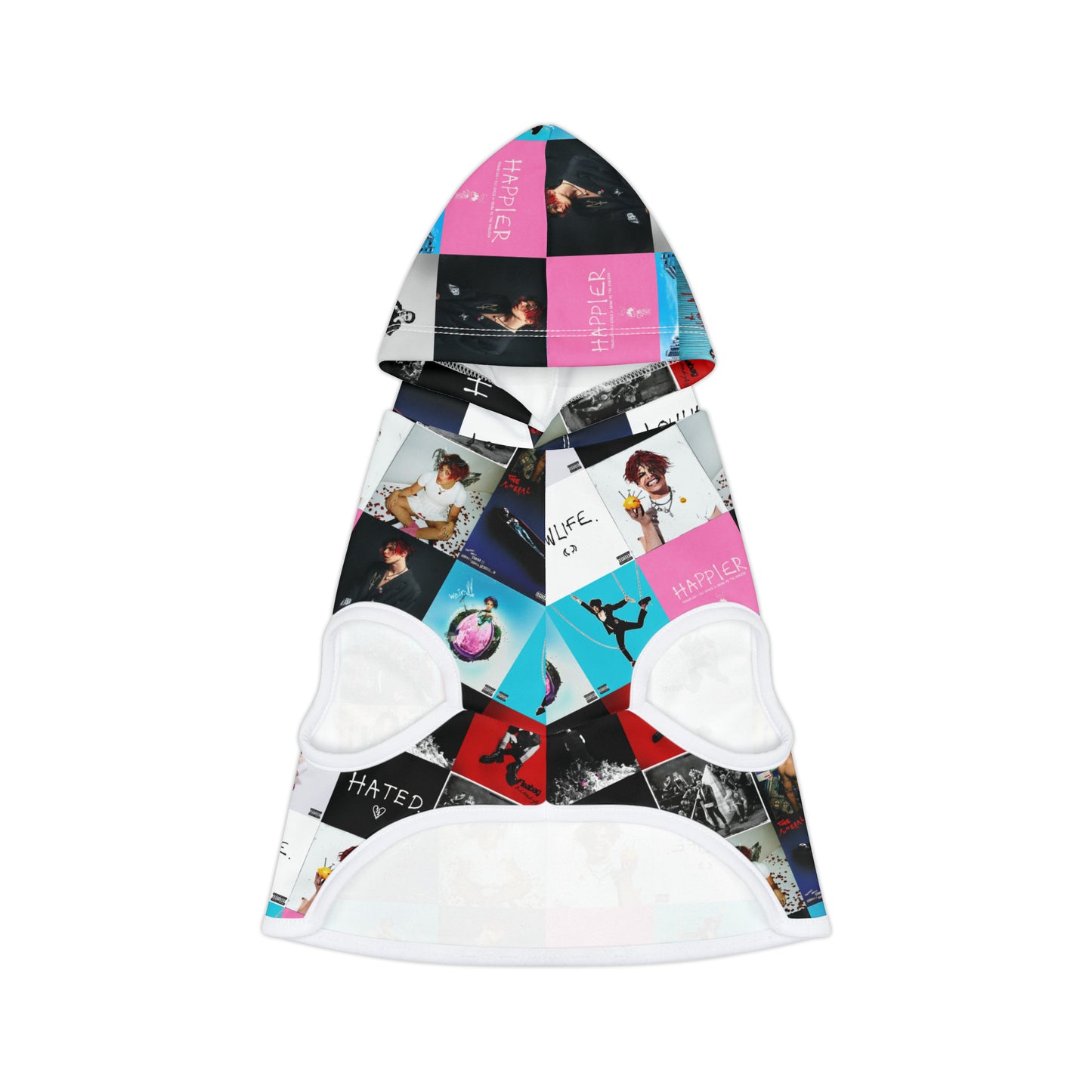 YUNGBLUD Album Cover Art Collage Pet Hoodie