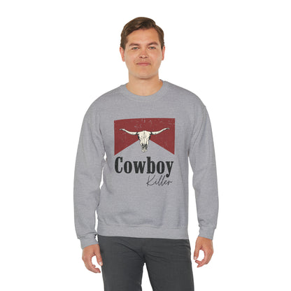 Morgan Wallen Cowboy Killer Unisex Heavy Blend Crewneck Sweatshirt