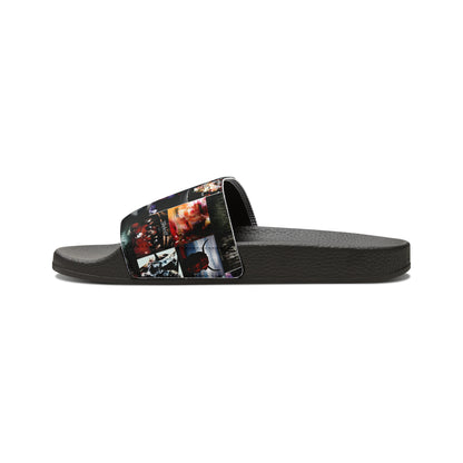 Slipknot Album Art Collage Youth Slide Sandals