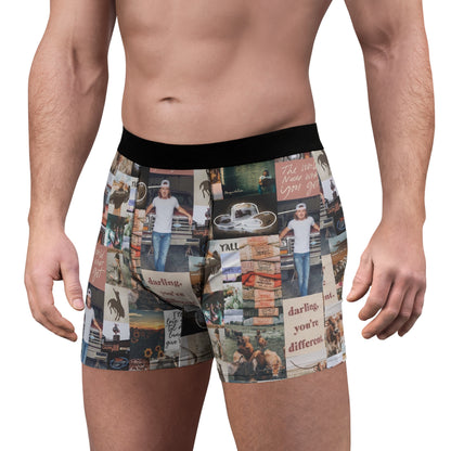 Morgan Wallen Darling You're Different Collage Men's Boxer Briefs Underwear