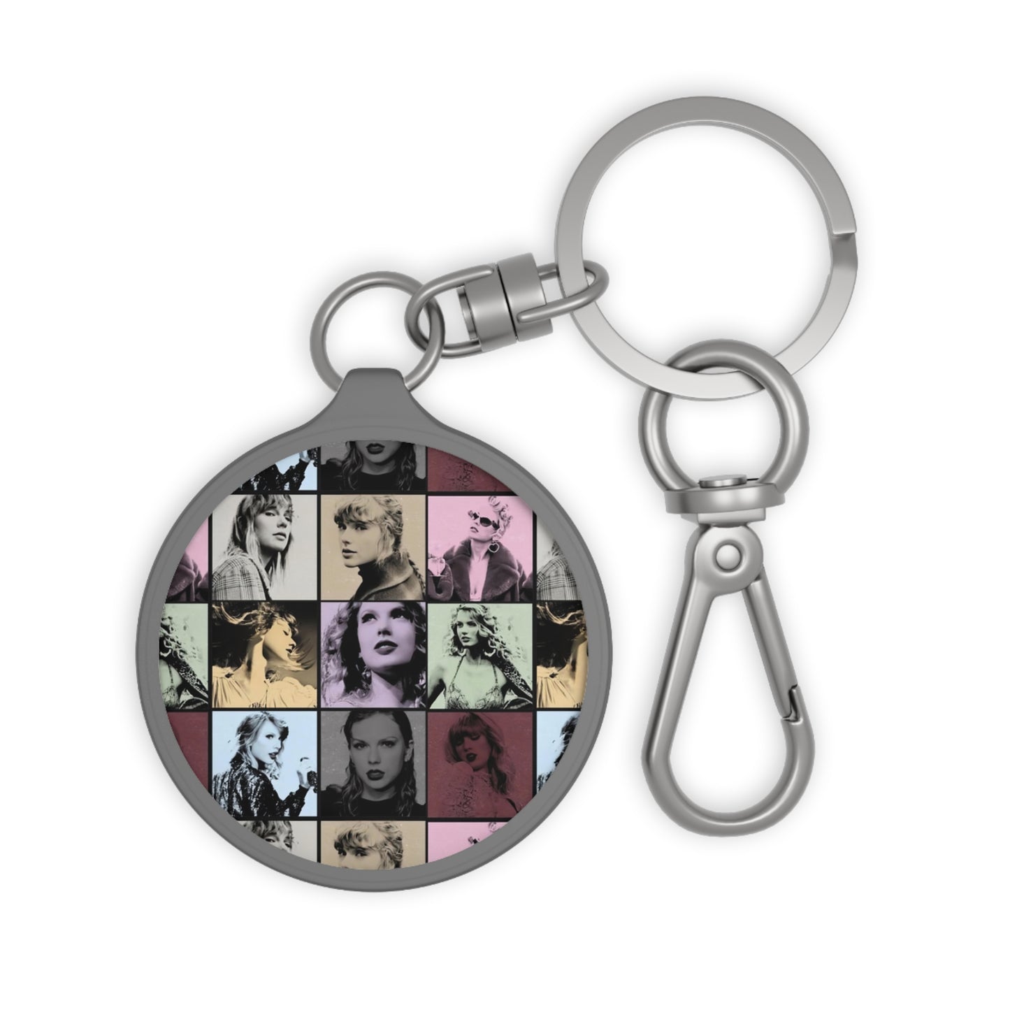 Taylor Swift Eras Collage Keyring Tag