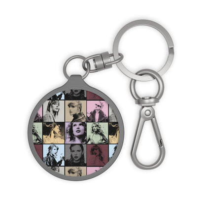 Taylor Swift Eras Collage Keyring Tag