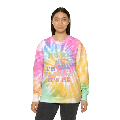 Taylor Swift It's Me Hi Unisex Tie-Dye Sweatshirt