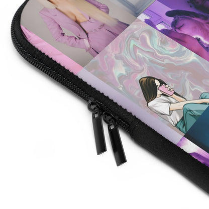 Ava Max Belladonna Photo Collage Laptop Sleeve