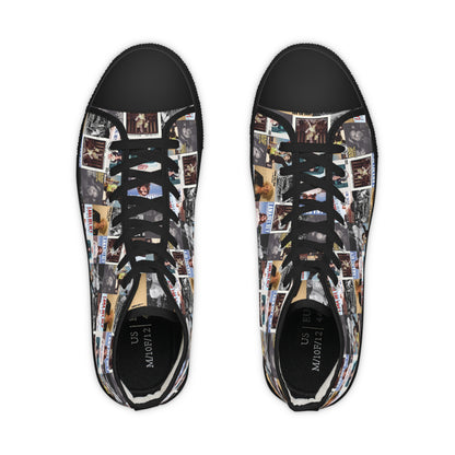 Lana Del Rey Album Cover Collage Men's High Top Sneakers