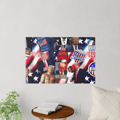 Donald Trump 2024 MAGA Montage Wall Decals