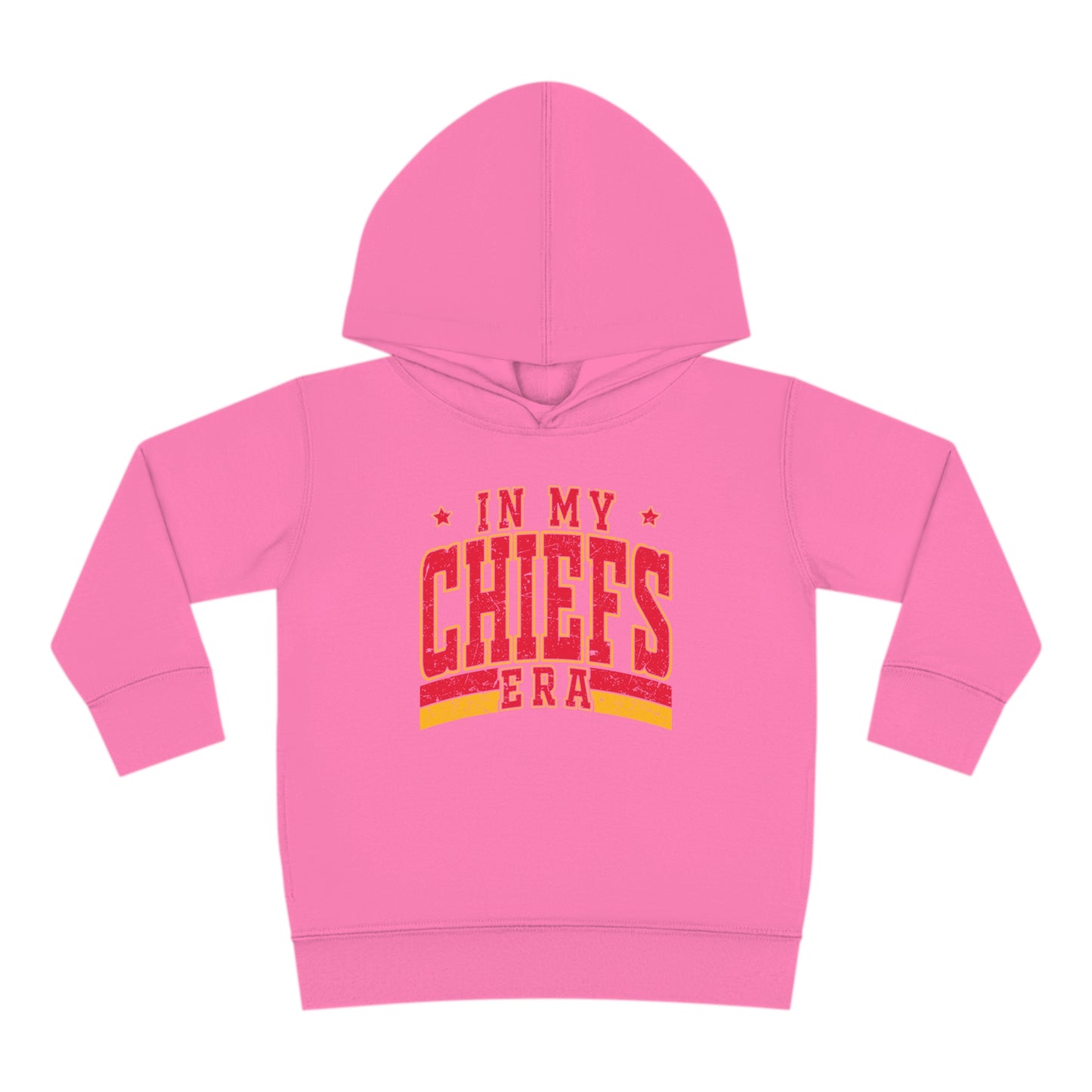 Taylor Swift In My Chiefs Era Toddler Pullover Fleece Hoodie