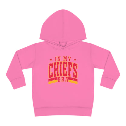 Taylor Swift In My Chiefs Era Toddler Pullover Fleece Hoodie